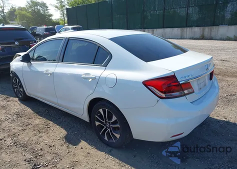 2013 Honda Civic Ex из США, поврежденный, VIN 2HGFB2F86DH523863